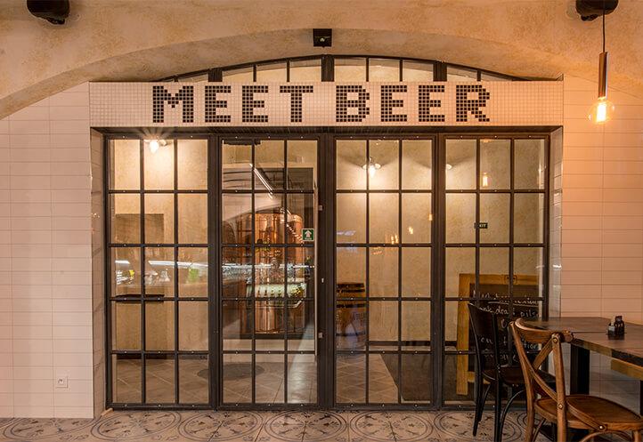 Meet Beer entrance - Homepage